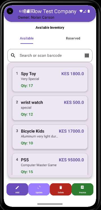 Dashboard Overview